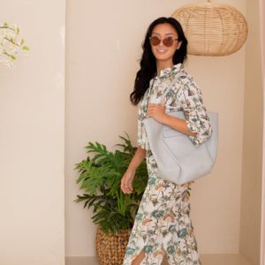 Drop shoulder 3/4 shirt & capri set