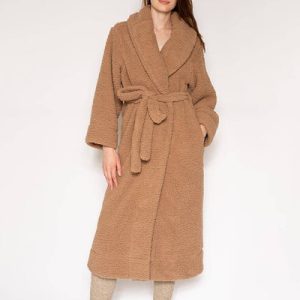 Long Sherpa Robe Coat