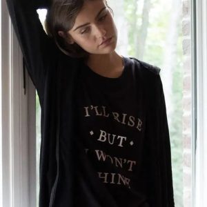 Espress’O’ Yourself Sleep Shirt - I'll Rise But Won't Shine